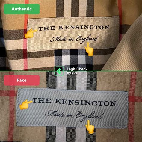 how to tell fake burberry coat|burberry trench authenticity check.